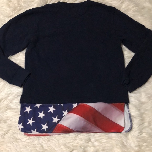 Hudson outerwear American flag design sweater - Picture 8 of 8